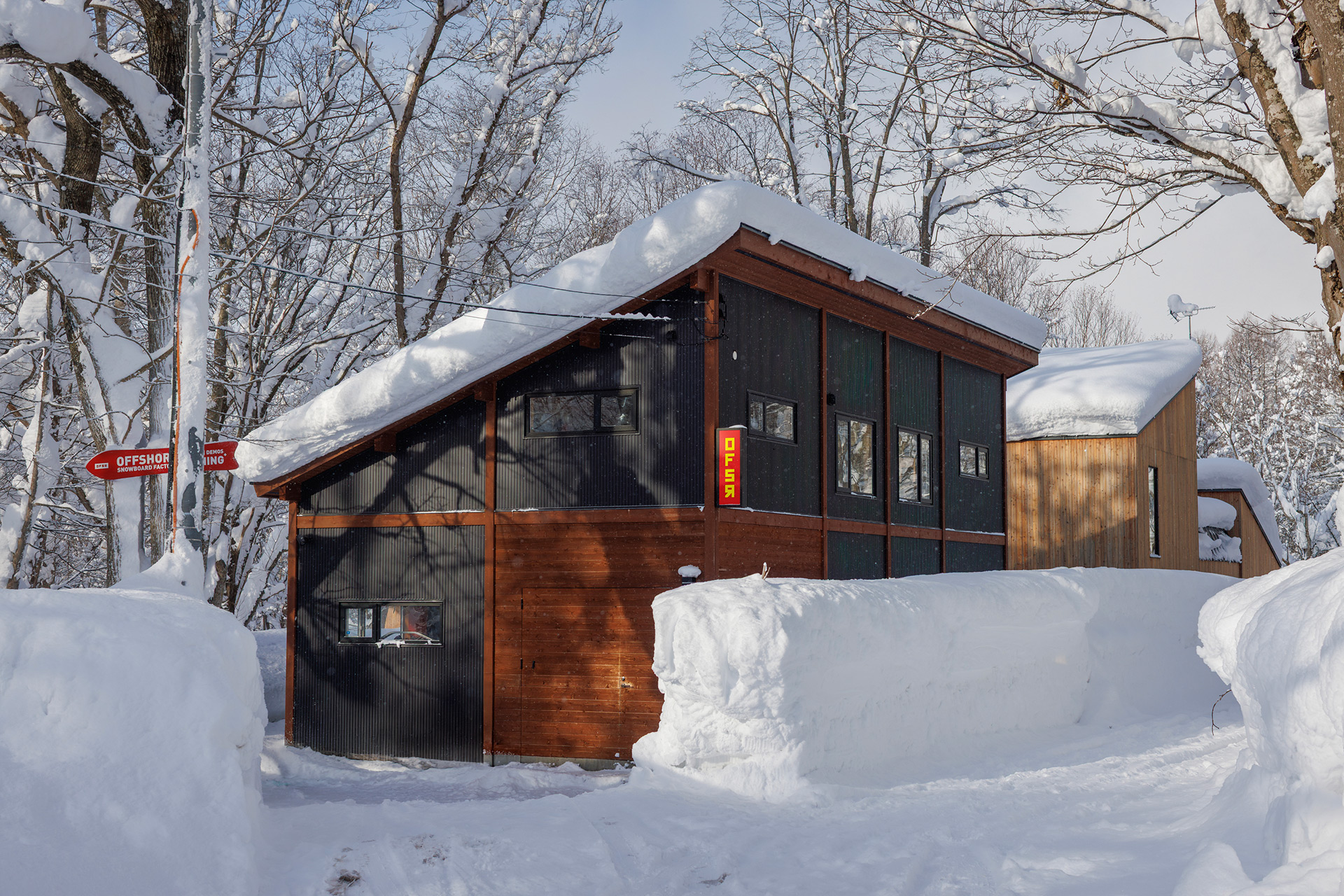 Inside the Offshore snowboard factory, Niseko