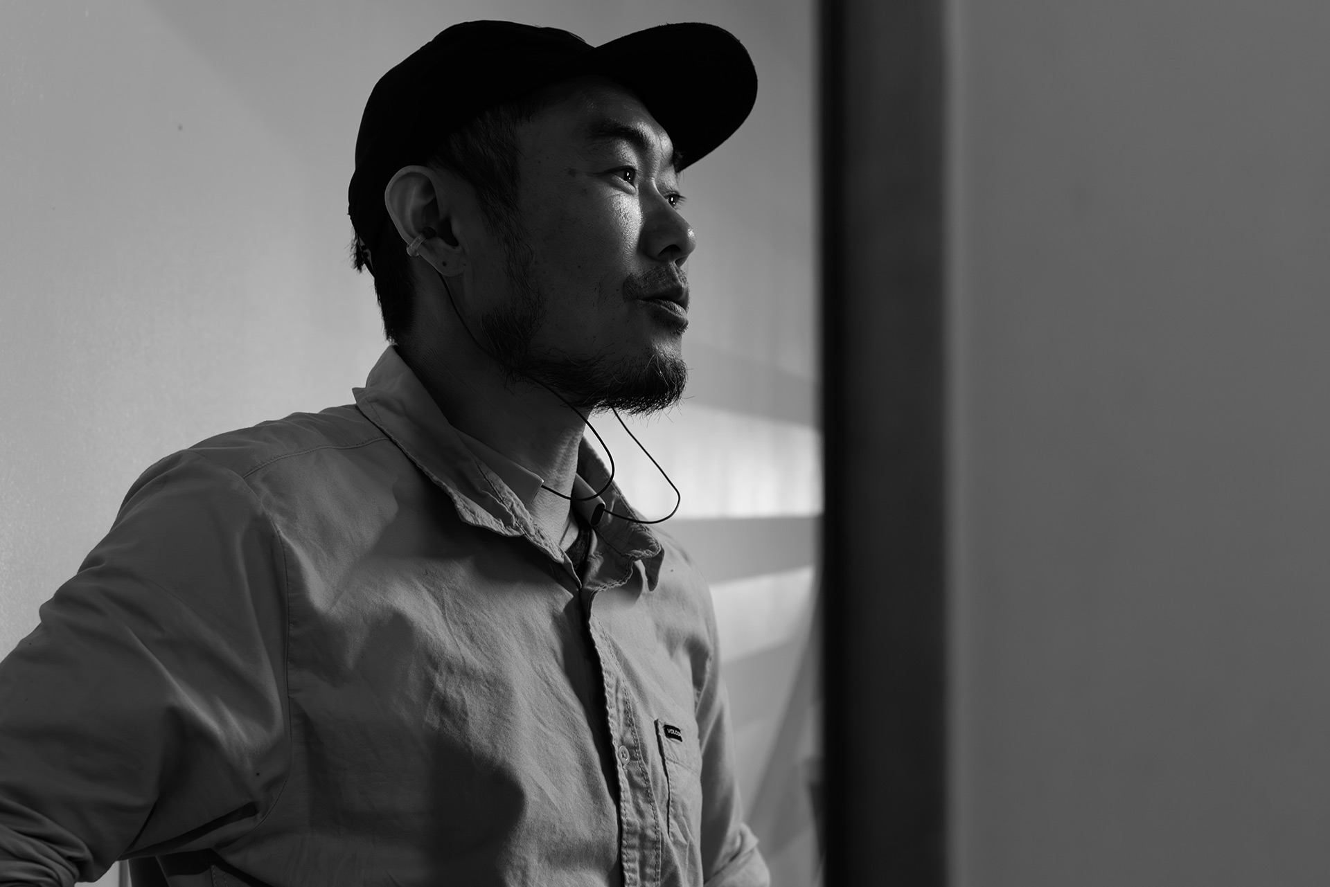 Tomohito Yamazaki in the Offshore workshop