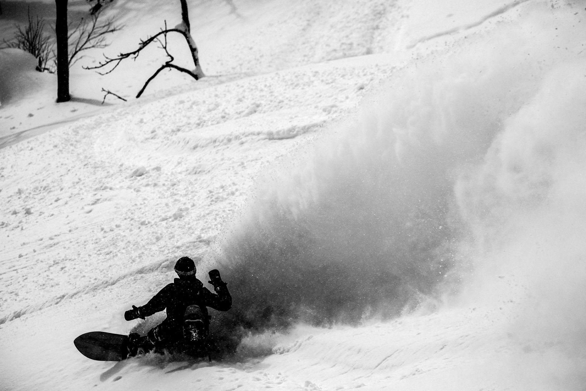 A deep slash in the storm