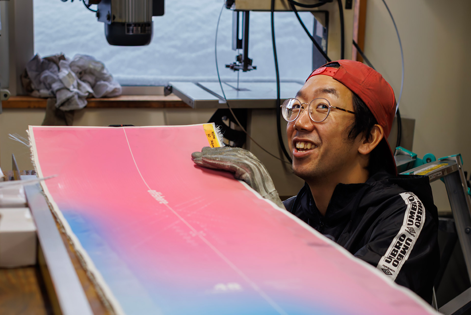 Seiya with a fresh topsheet