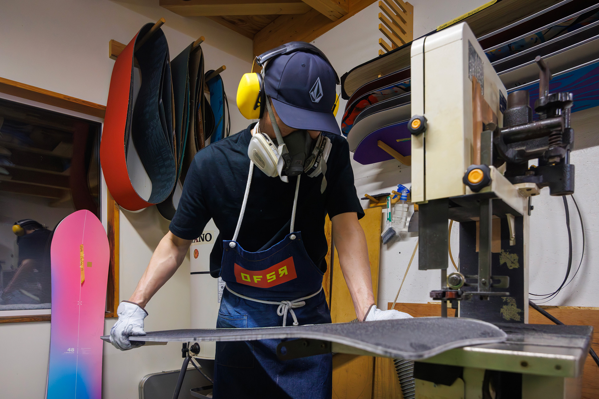 Shaped one board at a time