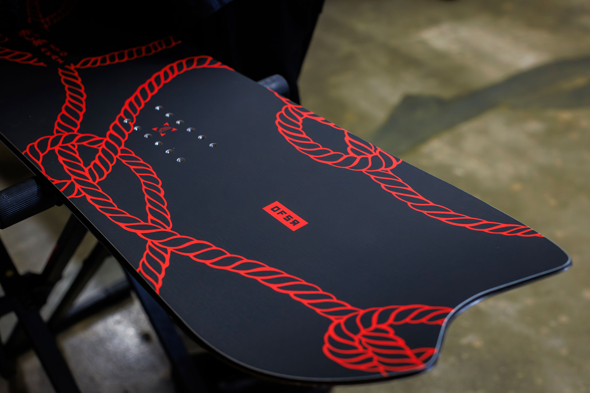 SR Series boards being made in the OFSR factory, Niseko