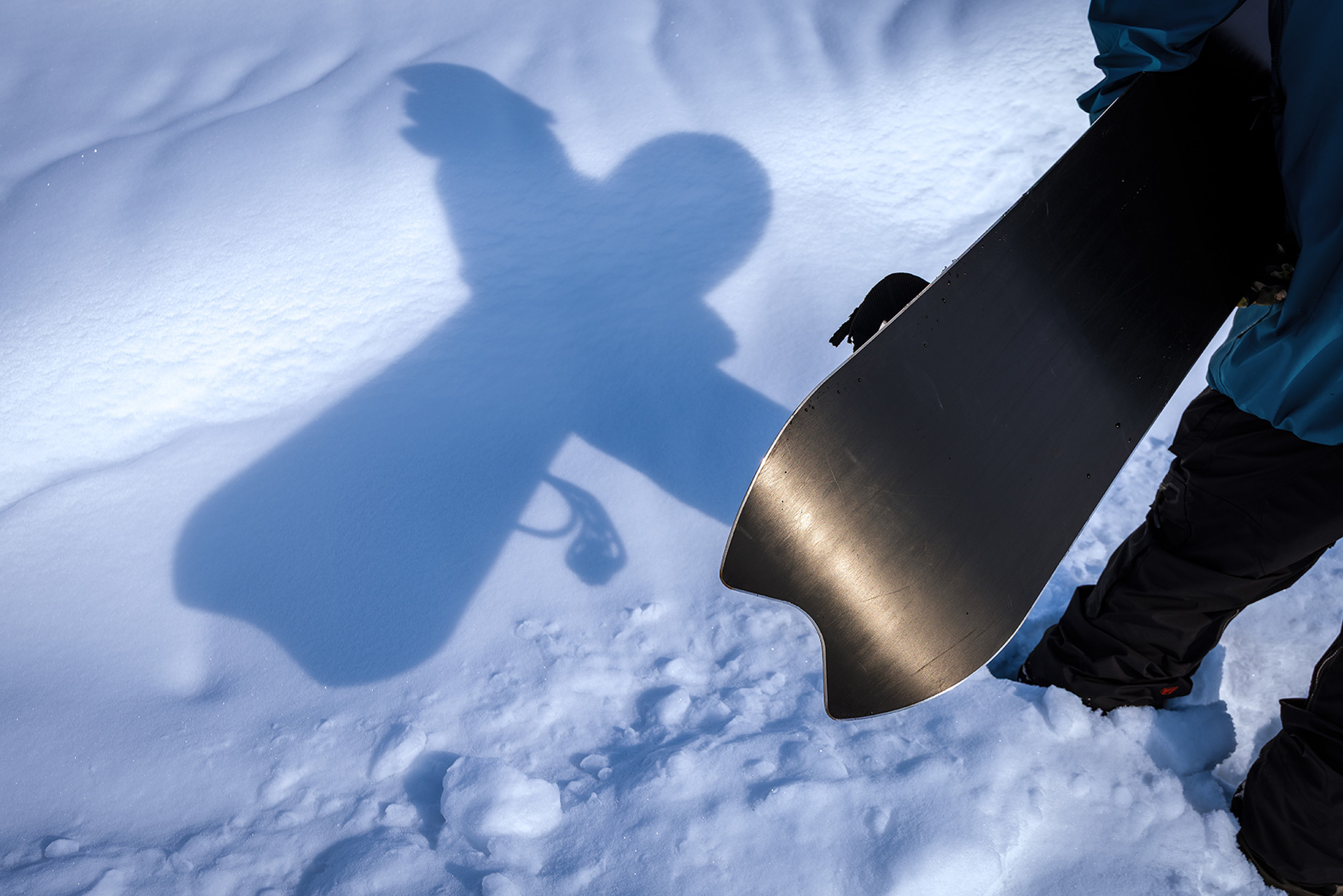 A finished Studio+ build in the Niseko snow
