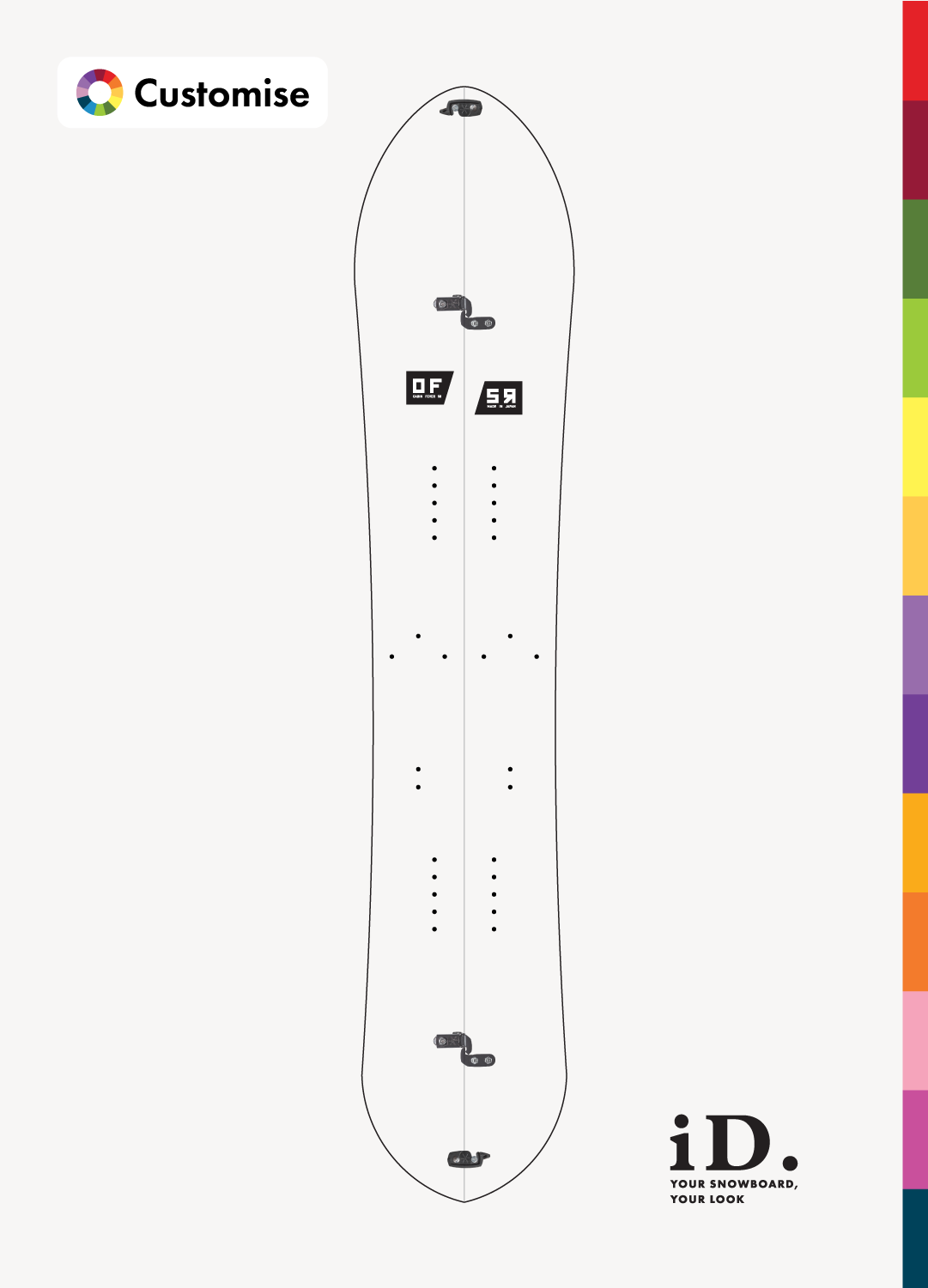 Snurfs Up Splitboard | iD Series - OFSR | Offshore Snow Shapes